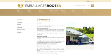 Emballages Roos SA - L'entreprise